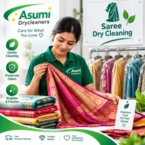 Saree polish and cleaning service in Chakdaha